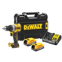 DeWALT DCD800E2T Compacte Accu Schroefboormachine 18V XR 1.7Ah POWERSTACK in TSTAK