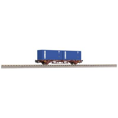 Piko H0 58755 H0 containerwagen met 2x 20-rijtuigen van de FS