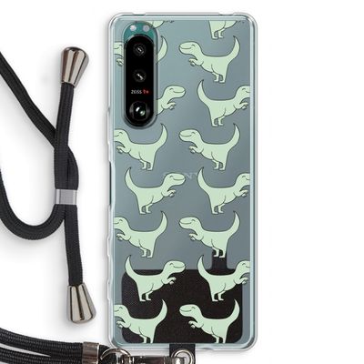 Dinos: Sony Xperia 5 III Transparant Hoesje met koord
