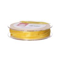 Rayher Hobby decoratie organza sierlint - 1x - goud - 1,5 cm/15 mm x 10 meter - Cadeaulint
