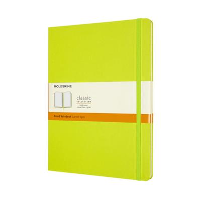 Notitieboek moleskine xl 190x250 ln hc lem gn