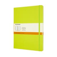 Notitieboek moleskine xl 190x250 ln hc lem gn