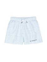 Givenchy Kids short de bain à motif 4G - Vert