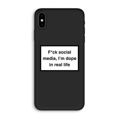 I'm dope: iPhone XS Max Biologisch afbreekbaar hoesje