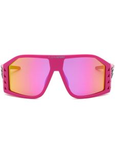 Plein Sport The Wave Gen X.02 oversize-frame sunglasses - Rose