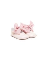 ANDANINES ballerines en cuir à détail de nœud - Rose