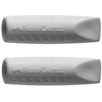 Gumdop Faber-Castell Grip 2001 grijs (2 stuks)