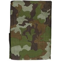 Groen camouflage afdekzeil / dekzeil 3 x 4 meter - thumbnail