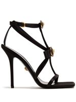 Versace sandales Gianni Ribbon 110 mm - Noir