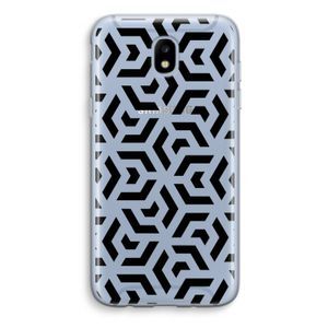 Crazy pattern: Samsung Galaxy J5 (2017) Transparant Hoesje