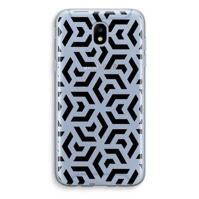 Crazy pattern: Samsung Galaxy J5 (2017) Transparant Hoesje