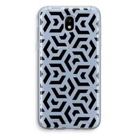 Crazy pattern: Samsung Galaxy J5 (2017) Transparant Hoesje