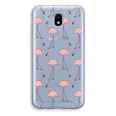 Anything Flamingoes: Samsung Galaxy J5 (2017) Transparant Hoesje