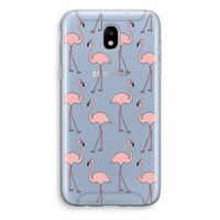Anything Flamingoes: Samsung Galaxy J5 (2017) Transparant Hoesje