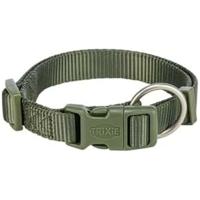 Hondenhalsband Trixie Premium Groen Olijf M/L 35-55 cm