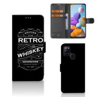 Samsung Galaxy A21s | Book Cover | Whiskey