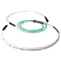 ACT RL4204 Prefab Glasvezel Kabel Multimode OM3 8-voudig LC Connectoren - 40 meter