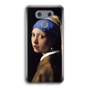 The Pearl Earring: LG G6 Transparant Hoesje
