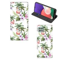 Samsung Galaxy A22 5G | Hoesje maken | Flamingo Palms