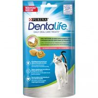 DentaLife Daily Oral Care zalm kattensnack 40 gram 8 x 40 g