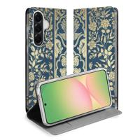 Book Case Samsung Galaxy A57 Beige Flowers