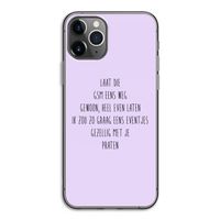 GSM: iPhone 11 Pro Transparant Hoesje