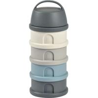 BEABA, Dosser Box, 4 compartimenten, mineraal grijs / blauw