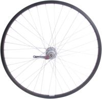 Shimano achterwiel 28" / 622x19c andra 30 velg met nexus 3 remnaaf zwart
