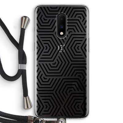 Magic pattern: OnePlus 7 Transparant Hoesje met koord