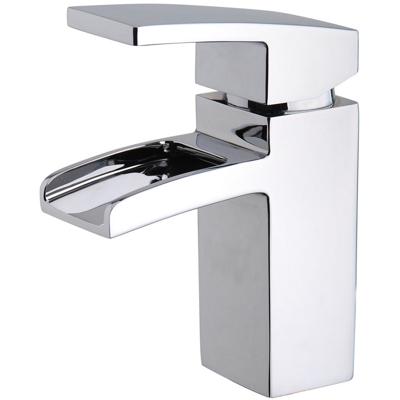 Xellanz Romo Wastafelkraan Waterval met Clickwaste - Chroom