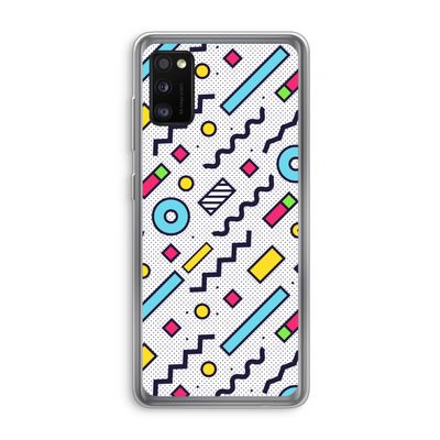 8-bit N°8: Samsung Galaxy A41 Transparant Hoesje