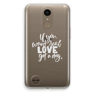 Partner in crime: LG K10 (2017) Transparant Hoesje