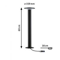 Paulmann P+S Poller Plate IP44 2200K 94723 Verlichtingssysteem Plug&Shine LED-tuinspot LED 7 W Goud Antraciet - thumbnail