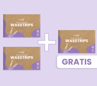 Wasstrips - 2 + 1 GRATIS - Ecofino Lavendel