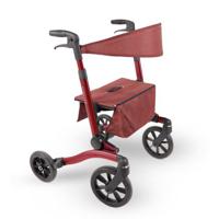 Vitility Rollator Compact Sequoia Red - thumbnail