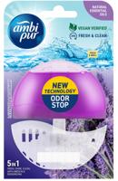 Ambi Pur toiletblokje 5 in 1, lavendel en rozemarijn