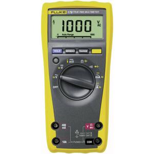 Fluke 179 Multimeter Kalibratie (ISO) Digitaal CAT III 1000 V, CAT IV 600 V Weergave (counts): 6000