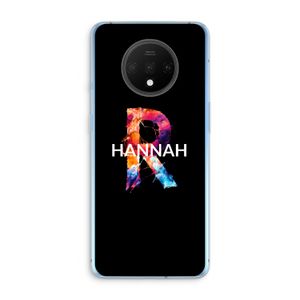 Abstract Spectrum: OnePlus 7T Transparant Hoesje