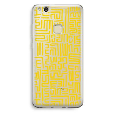 Majorelle Blue Print: Huawei Ascend P10 Lite Transparant Hoesje