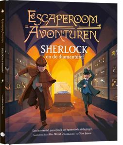 Escape Room Avonturen: Sherlock en de diamantdief (Hardback)