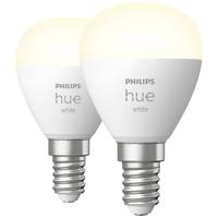 Hue LED-lamp (2 stuks) 871951435677100 Energielabel: G (A - G) Hue White E14 Luster Doppelpack 2x470lm E14 11.4 W Warmwit Energielabel: G (A - G)