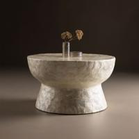 Nohr Ronde Salontafel 'Leeann' Capiz, 70cm
