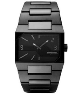Horlogeband Diesel DZ1396 Roestvrij staal (RVS) Zwart 12mm