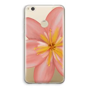 Pink Ellila Flower: Huawei Ascend P8 Lite (2017) Transparant Hoesje