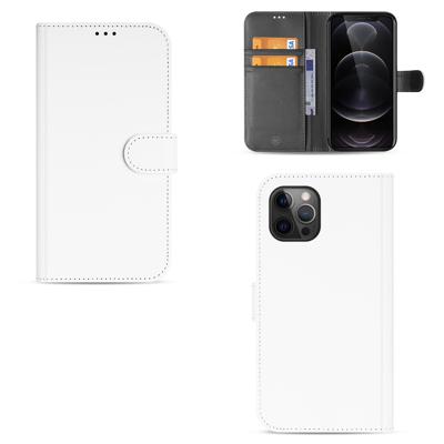 iPhone 12 Pro Max | Bookcase | Wit met Pasjeshouder