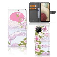 Samsung Galaxy A12 | Telefoonhoesje | Met pasjeshouder | Bird Standing