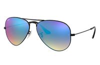 Ray-Ban AVIATOR FLASH LENSES GRADIENT zonnebril Piloot - thumbnail