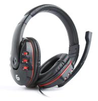 Gembird GHS-402 hoofdtelefoon/headset Bedraad Hoofdband Gamen Zwart