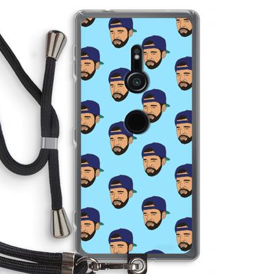 Drake Away: Sony Xperia XZ2 Transparant Hoesje met koord