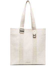 Jacquemus sac cabas Le Cabas Cuerda en toile - Tons neutres